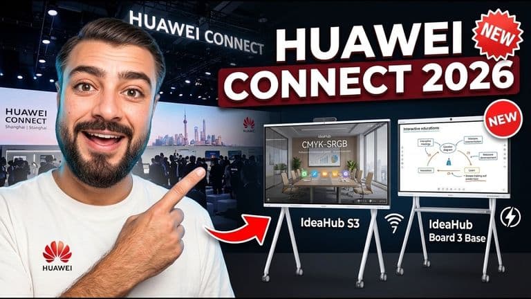 Huawei eKit IdeaHub S3 en Board 3 bekeken op Huawei Connect